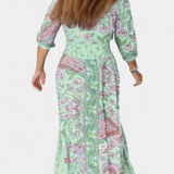 Robe d'été décontractée Dunya avec décolleté en V