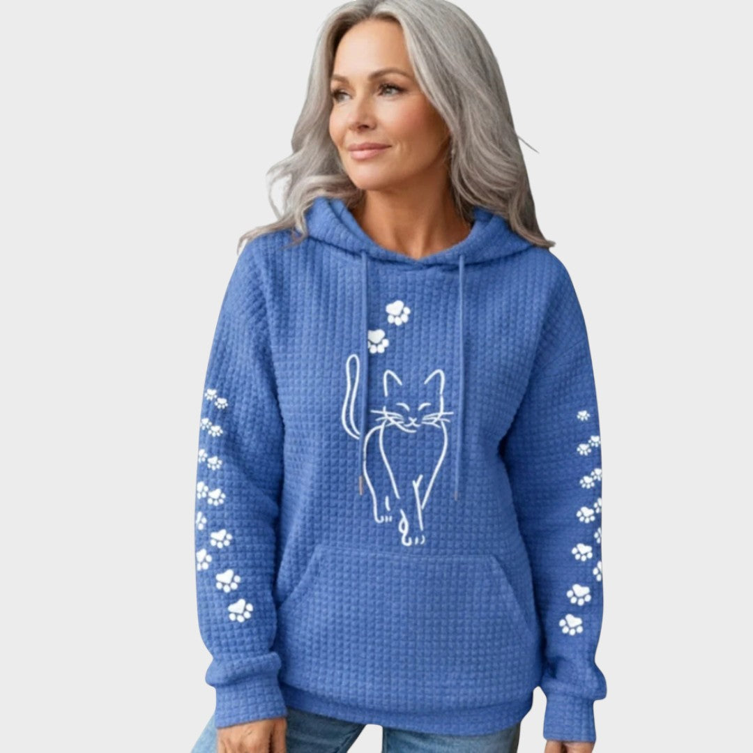 Fatinha™ | Sweat à imprimé de chat