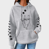 Fatinha™ | Sweat à imprimé de chat