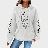 Fatinha™ | Sweat à imprimé de chat