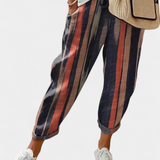 Pantalon en Lin Mely à Coupe Relaxée avec Style Intemporel