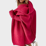 Marcela™ | Cardigan Tricoté à Capuche Oversize