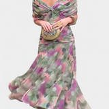 Herminia™ | Robe élégante avec décolleté en V