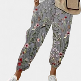 Pantalon en Lin Mely à Coupe Relaxée avec Style Intemporel