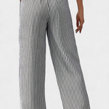 Pantalons Droits Légers Sabrina avec Taille Ajustable