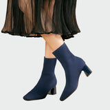 Alejandra | Bottes Orthopédiques Tricotées en Beige Doux