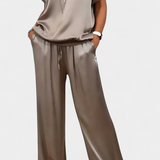 Ensemble Printemps Blasa en Deux Pièces avec Style Sophistiqué