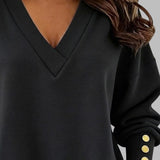 Nerea™ | Blouse élégante à col en V