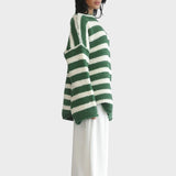 Solánge™ | Pull Tricot Rayé