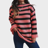 Solánge™ | Pull Tricot Rayé