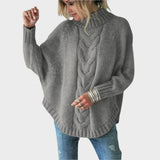 Vanessa™ | Pull en maille torsadée avec col haut