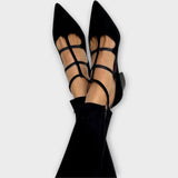 Chaussures à talons sophistiquées Magdaléna avec brides croisées