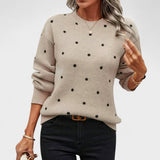 Carolina™ | Pull en tricot à pois