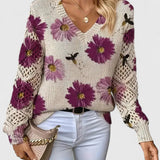 Antonia™ | Pull élégant avec imprimé floral