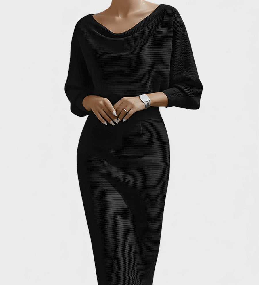 Celia™ | Robe Midi Luxueuse