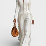 Claudia™ | Ensemble Blanc Sophistiqué
