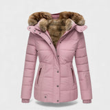 Alba™ | Manteau d'Hiver avec Doublure en Fourrure