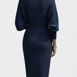 Celia™ | Robe Midi Luxueuse