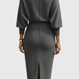 Celia™ | Robe Midi Luxueuse