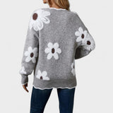 Inés™ | Pull Chic pour Femmes avec Imprimé Floral
