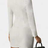 Robe Blazer Double Boutonnée Heidi avec Coupe Structurée