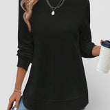 Ana™ | T-Shirt Basique à Manches Longues Essentiel