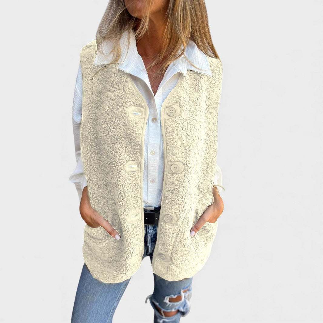 Carmen™ | Gilet court à boutons