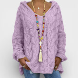 Pilar™ | Pull à capuche en tricot épais