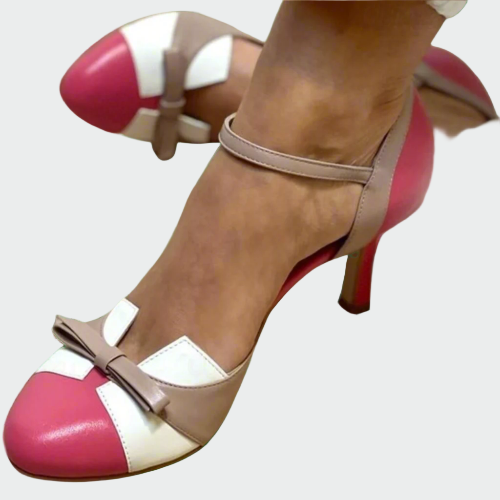 Chaussures en Satin de Luxe Karolína avec Nœud