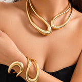 Bracelet Asymétrique Découpé
