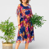 Bárbara™ | Robe en Chiffon Fluide