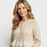 Inés™ | Cardigan Élégant avec Volants