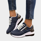 Chaussures orthopédiques avec fermeture éclair et semelle épaisse