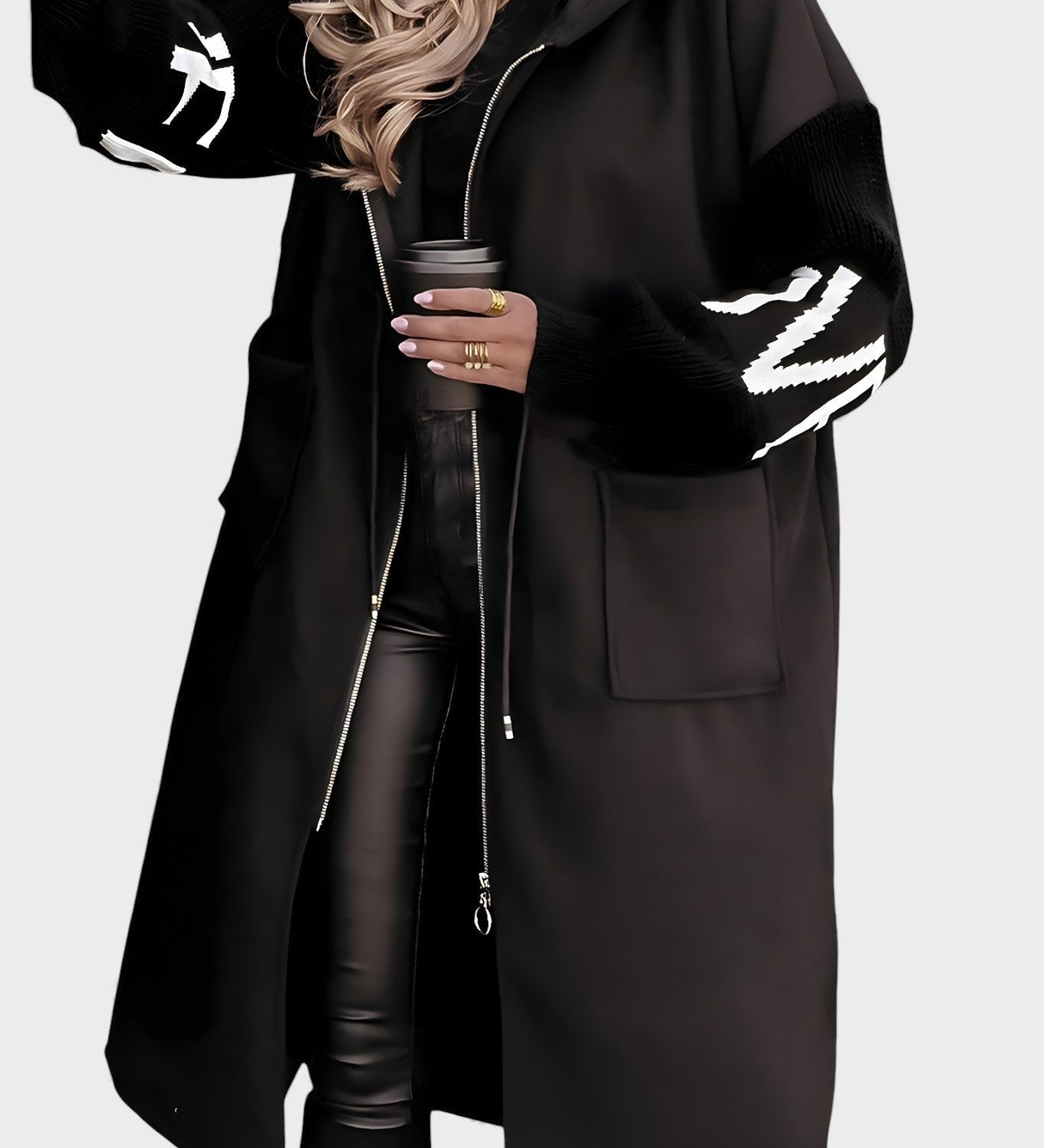 Patricia™ | Élégant Manteau Cardigan à Capuche