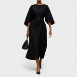 Elsa™ | Robe Maxi Satin Élégante