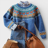Eugenia™ | Pull en Tricot Vintage