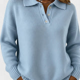 Marta™ | Pull Polo en Tricot Doux