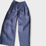 Ángeles™ | Pantalons larges en coton et lin