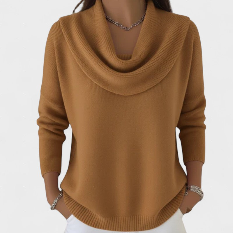 Elisa™ | Pull élégant à col