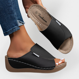 Sandales en cuir orthopédiques