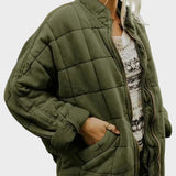 Zaira™ | Manteau élégant oversized doublé
