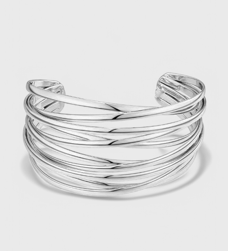 Bracelet en Fil Superposé