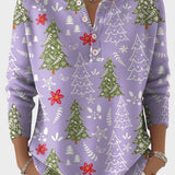 Sofía™ | Pull de Noël avec Boutons Décoratifs