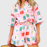 Paula | Ensemble Co-ord Rose