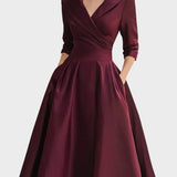 Clara™ | Robe en Satin Élégante