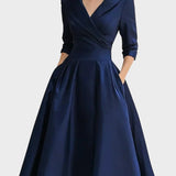 Clara™ | Robe en Satin Élégante