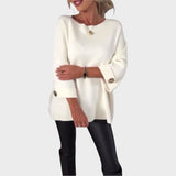 Adelaide™ | Pull Tricoté avec Boutons