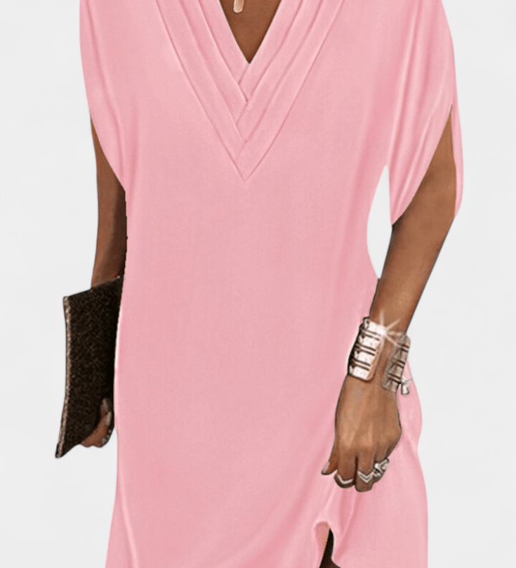 Robe Lesley Élégante avec Décolleté en V