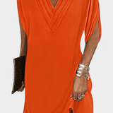 Robe Lesley Élégante avec Décolleté en V