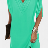 Robe Lesley Élégante avec Décolleté en V